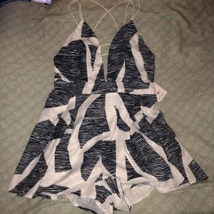 Patterned Romper